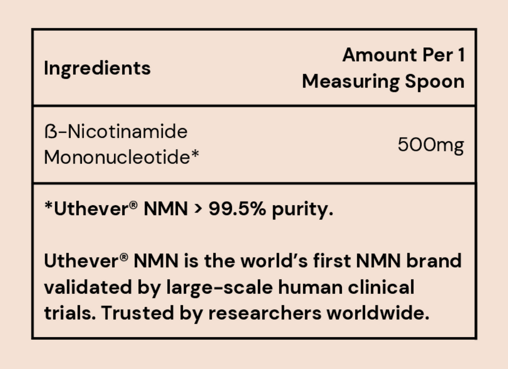Uthever β-NMN de Renue Life™