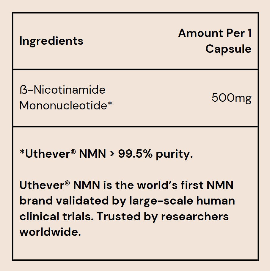 Uthever β-NMN de Renue Life™