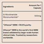 Uthever β-NMN de Renue Life™